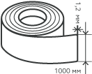 Рулон нержавеющий 1,2х1000 мм.  AISI 304 (08Х18Н10) холоднокатаный,  матовый